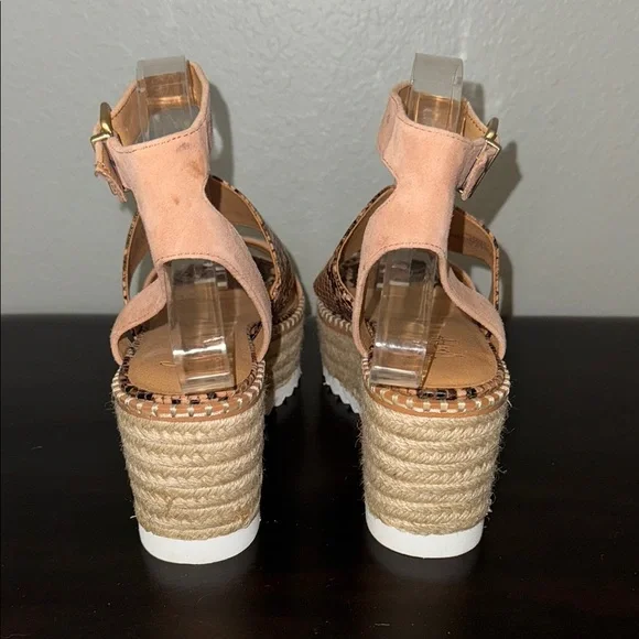 Crown Vintage Espadrille Wedge Sandals - Picture 7 of 13